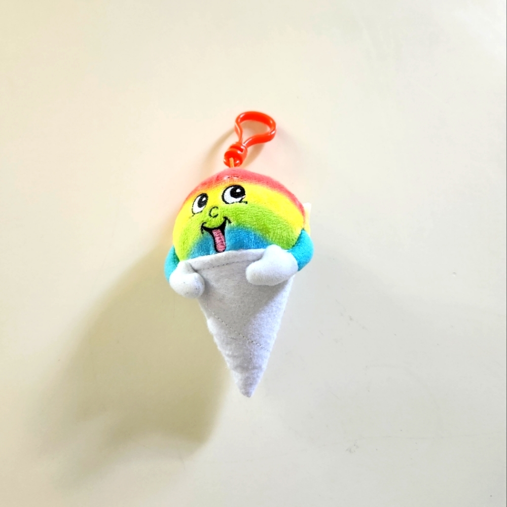 Ice Cream Cone Stuffed Baby Toy
